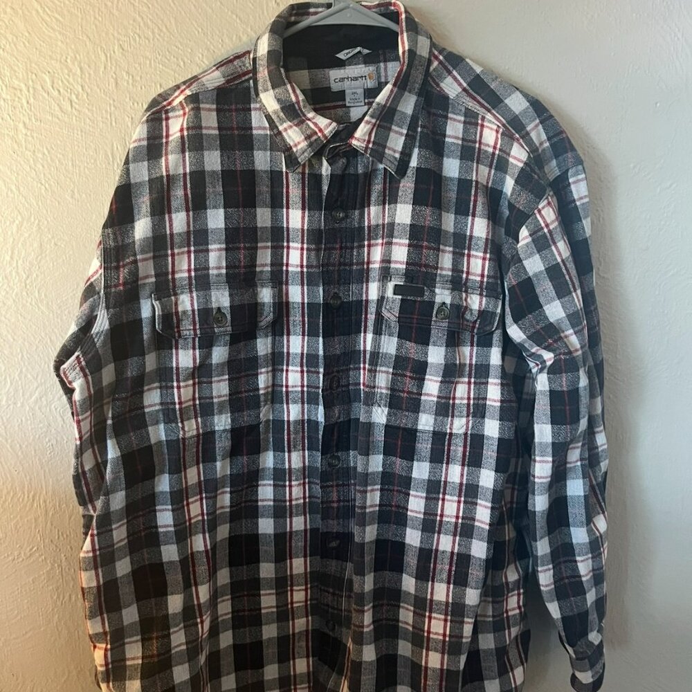 Checkered Carhartt Buttondown Flannel